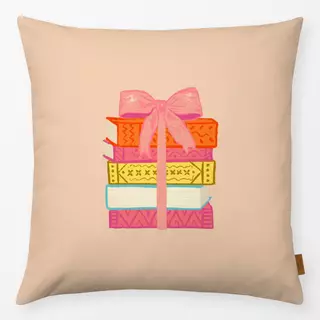 Kissen Books with bow