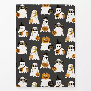 Geschirrtücher Kleine Geister dunkelgrau