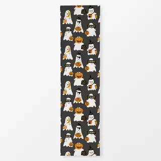 Tischläufer Kleine Geister dunkelgrau