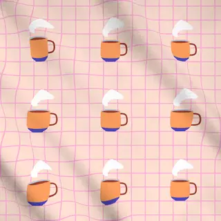 Meterware Cutie Cup Orange