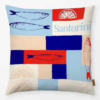 Kissen Santorini Patchwork