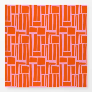 Tischdecke Sunny Orange Color Blocks