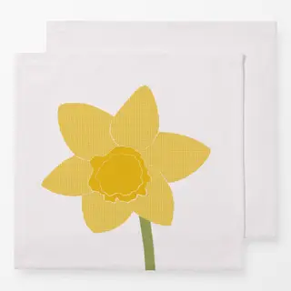 Servietten Osterglocke Beige