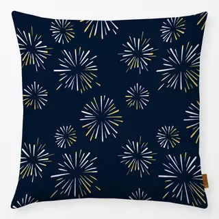 Kissen Fireworks blue