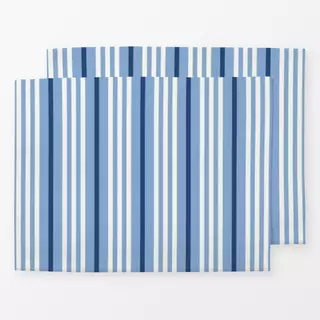 Tischset Hamptons summer stripes