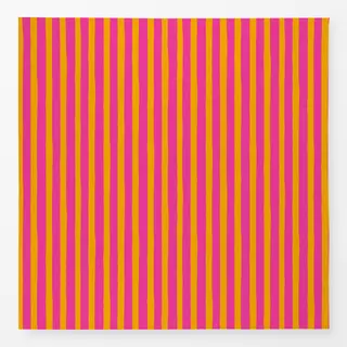 Tischdecke Vertical Stripes Orange Pink