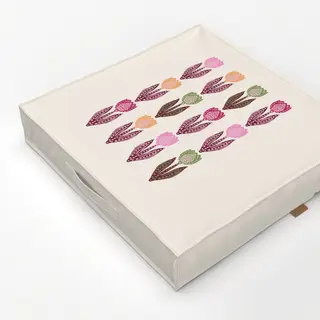 Bodenkissen Tulpen Bunt