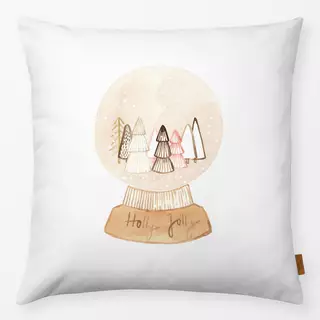 Kissen cozy Christmas-Schneekugel