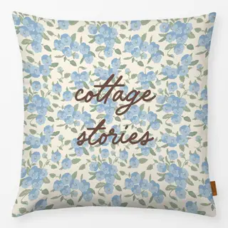 Kissen Cottage Stories Nebelblau