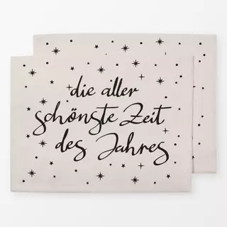 Tischset Schönste Zeit