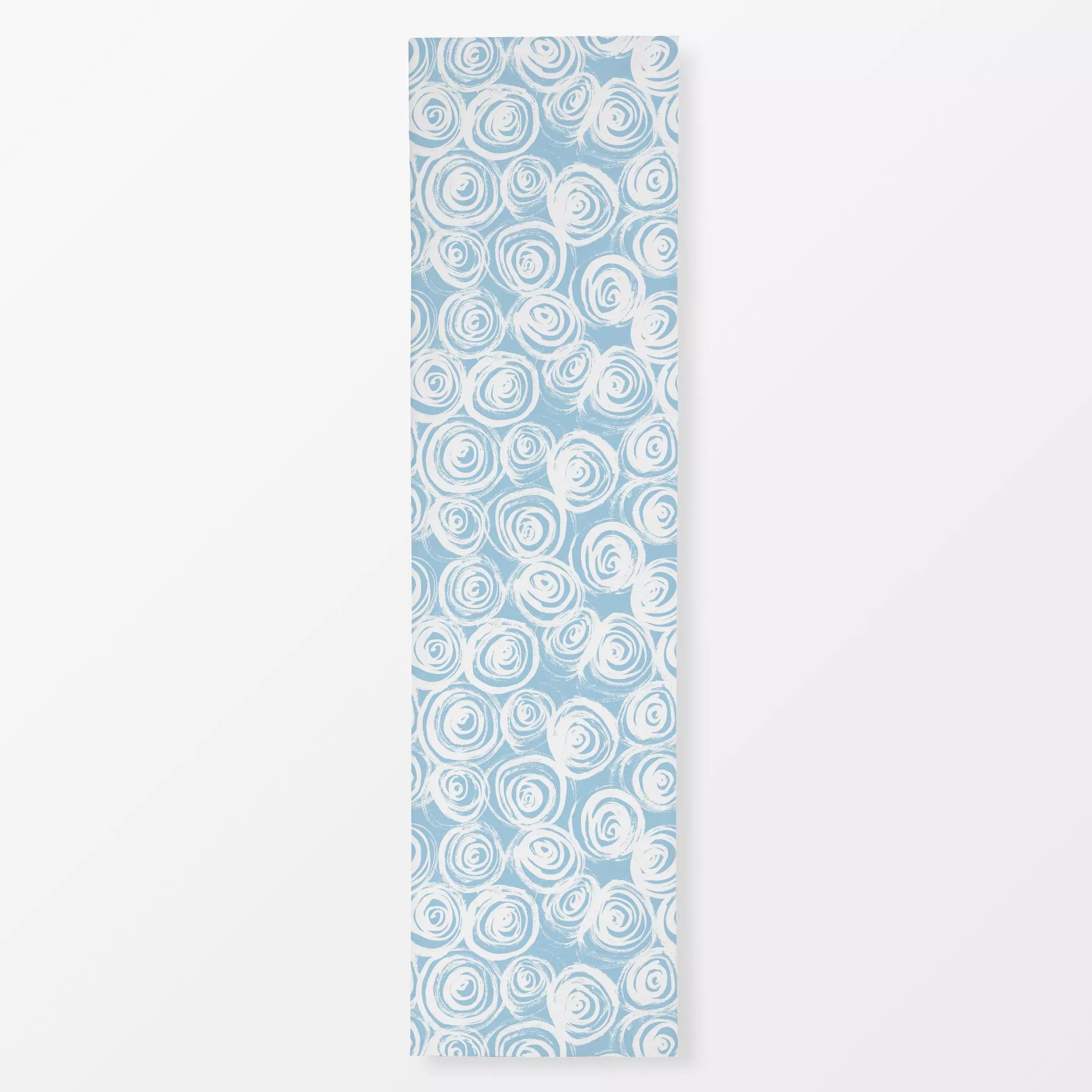 Tischläufer Kreise blau Bella Italia, gemustert, Sommer, von Janna Schipper