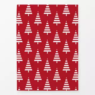 Geschirrtücher Nordic Noel Rot Weiß