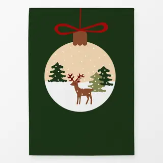 Geschirrtücher Weihnachtskugel