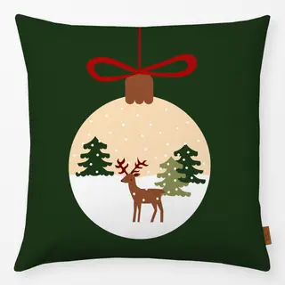 Kissen Weihnachtskugel