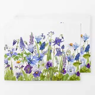 Tischset Skandinavische Wildblumen