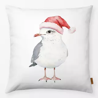 Kissen Weihnachtsmann Möwe