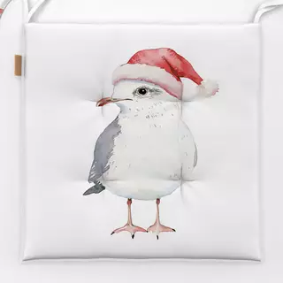 Sitzkissen Weihnachtsmann Möwe