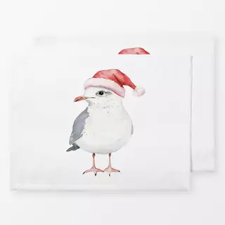 Tischset Weihnachtsmann Möwe