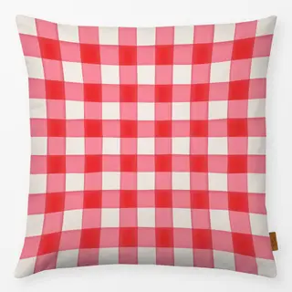 Kissen Picnic Checks red