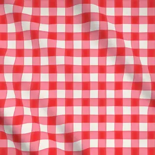 Meterware Picnic Checks red