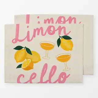 Tischset Limoncello