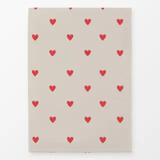 Geschirrtücher Mistletoe Hearts Red
