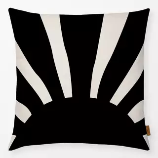 Kissen Boho Sunset black