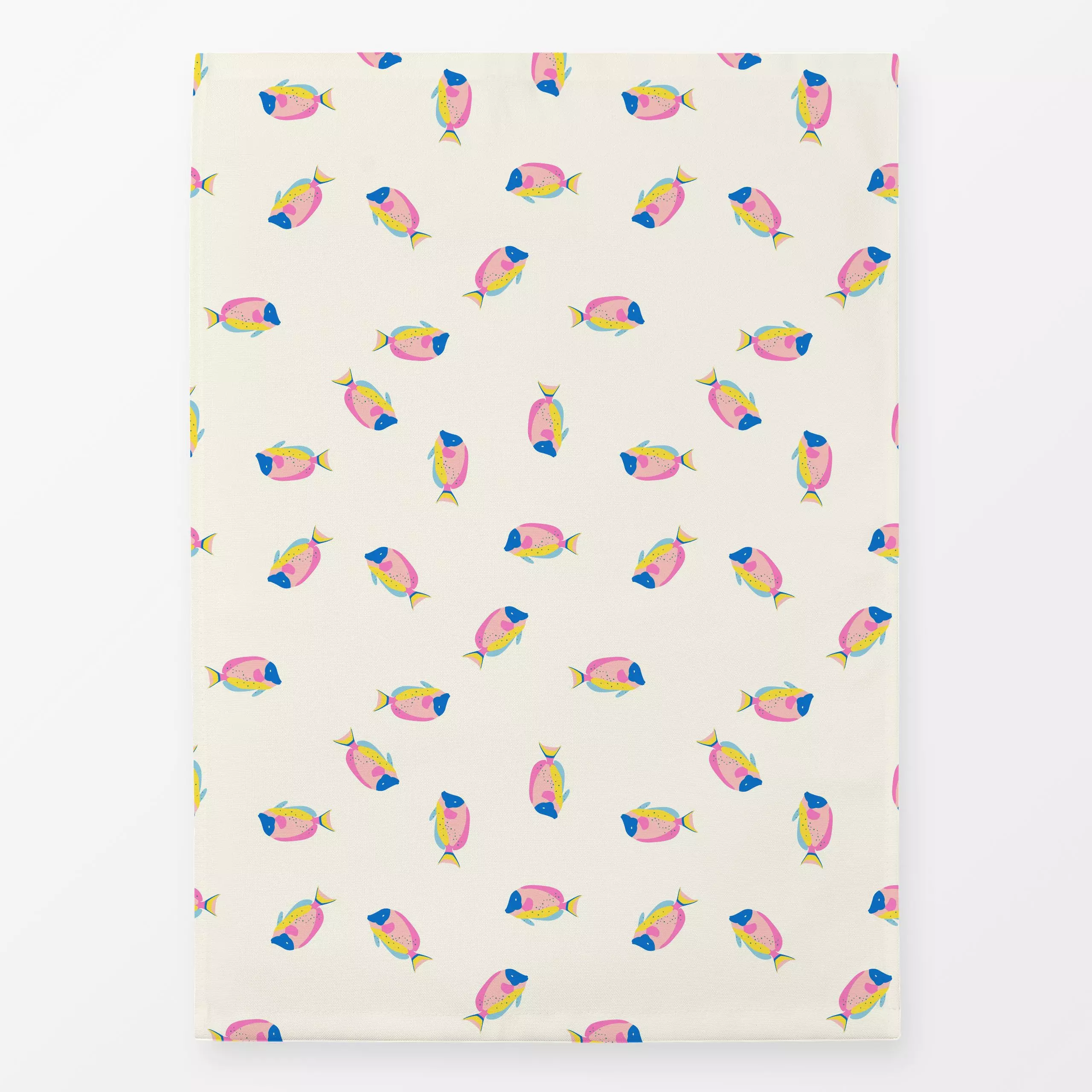 Geschirrtücher Funky Fisch Pattern - Kinderzimmer & Motive für Kinder, Tiere, Symbole & Muster - von „Jana Moßmann"; Muster,...