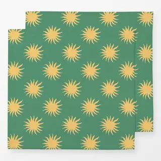 Servietten Suns - green