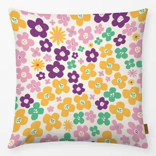 Kissen Blumenmuster Magic