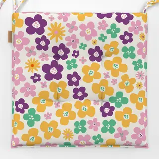 Sitzkissen Blumenmuster Magic