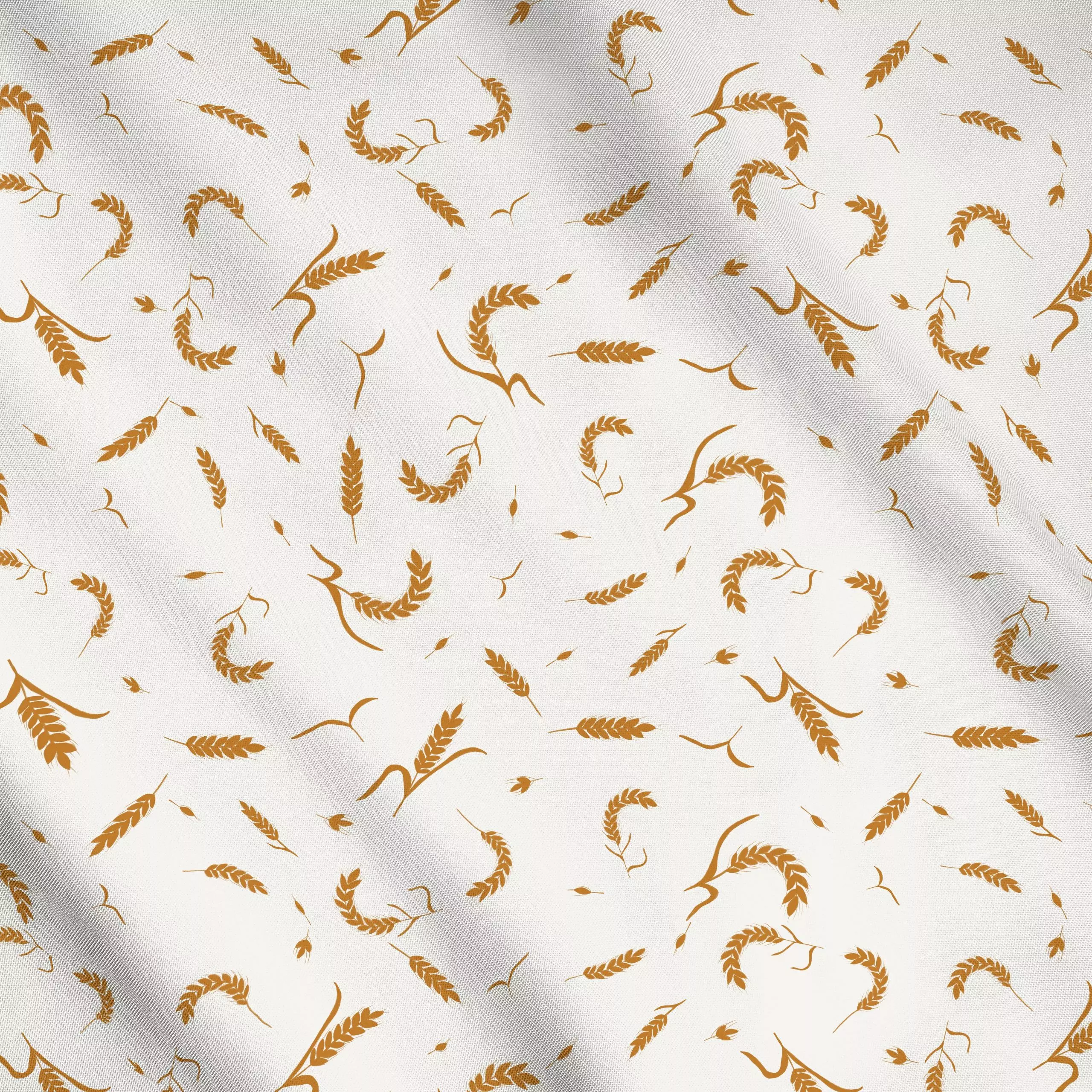 Meterware Getreidefeld - Herbst, Natur & Landschaft - von „Sophie Augustin Illustration"; Herbst, Herbstdeko, herbstlich, ge...