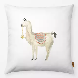 Kissen Weihnachtslama