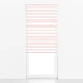 Raffrollo Streifen Rosa