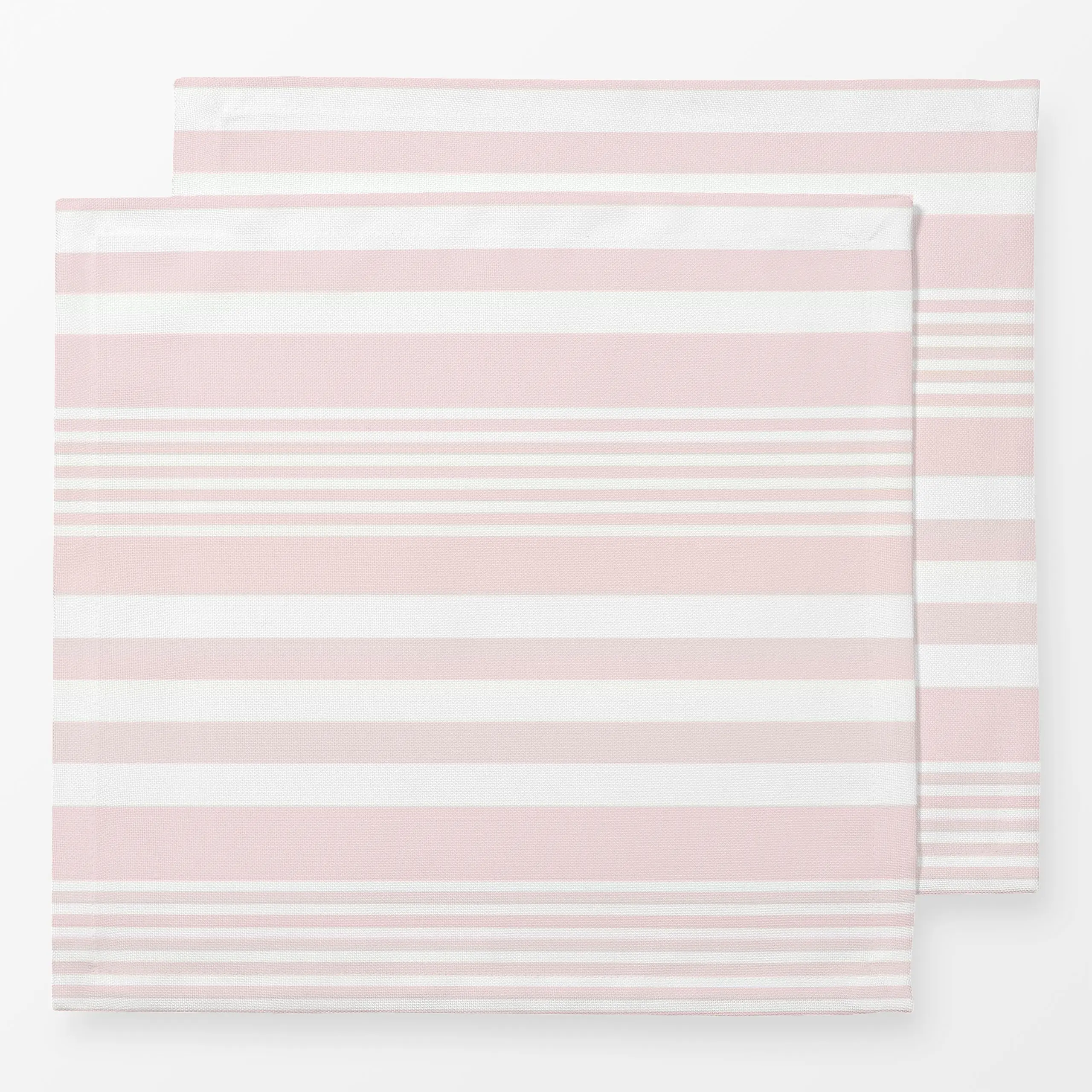 Servietten Streifen Rosa - Frühling, Sommer, Symbole & Muster - von „Katrin Graff"; Linien, Streifen, rosa, Geometrisch, Min...