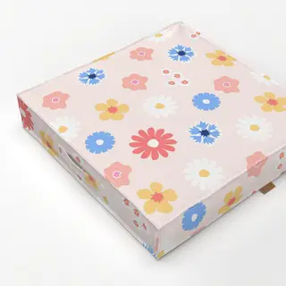 Bodenkissen Blumenmuster groß