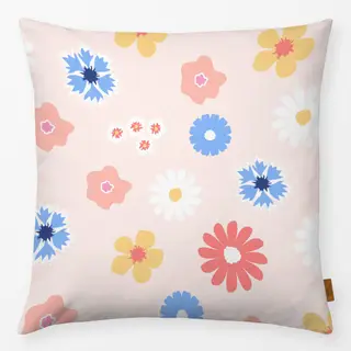 Kissen Blumenmuster groß