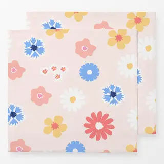 Servietten Blumenmuster groß