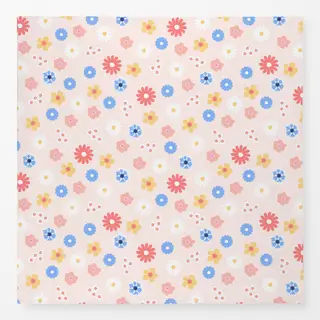 Tischdecke Blumenmuster groß