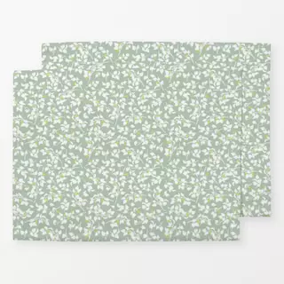 Tischset Birkenzweige