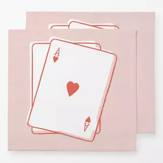 Servietten Ace of Hearts