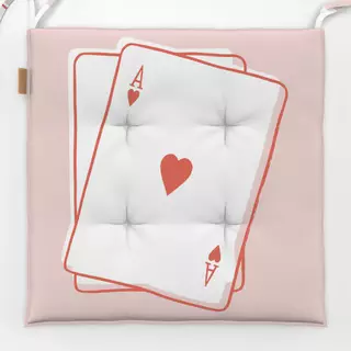 Sitzkissen Ace of Hearts