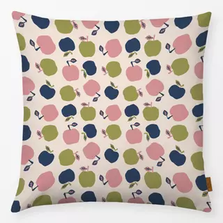Kissen Muster Äpfel