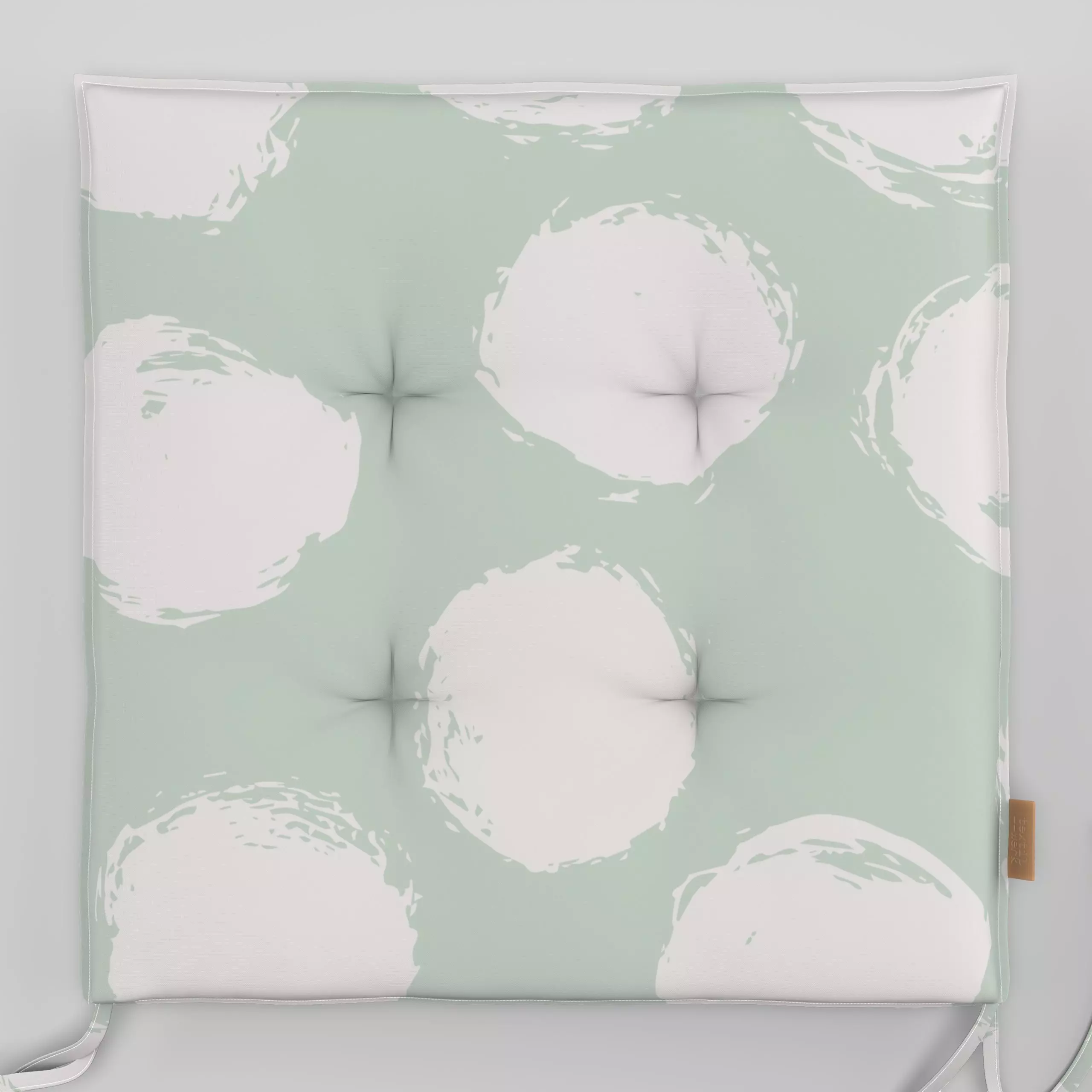 Sitzkissen Pünktchen Tanz - Frühling, Symbole & Muster, Ostern - von „Uta Naumann"; Punkte, skandinavisch, Hygge, Dots, Somm...