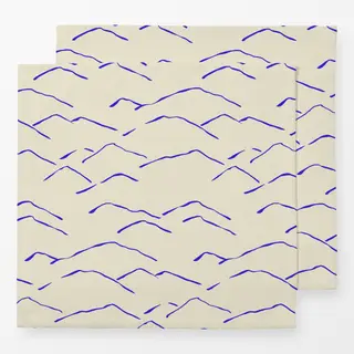 Servietten Mountain Panorama