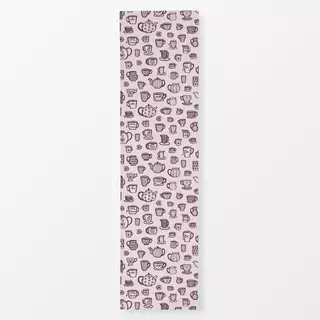 Tischläufer Kaffee Tee Tassen Pflaume