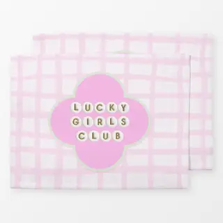 Tischset Lucky Girls Club