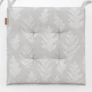 Sitzkissen Minimalistic Tannenbaumen grau