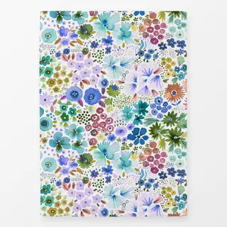 Geschirrtücher Artistic Kleine Blumen Blau