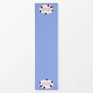 Tischläufer Schmetterlinge Spitze Typo